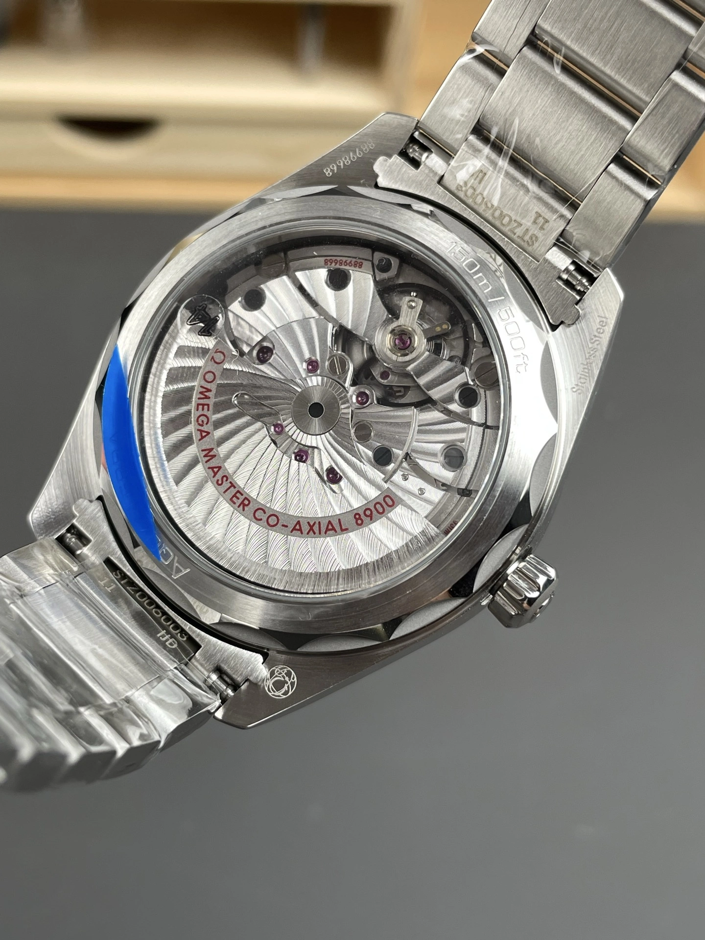 CBD Factory Omega Seamaster Aqua Terra 150M 41mm Black Dial Steel Bracelet (220.10.41.21.01.001) 1:1 Super Clone – DD8900 Movement Neat 255